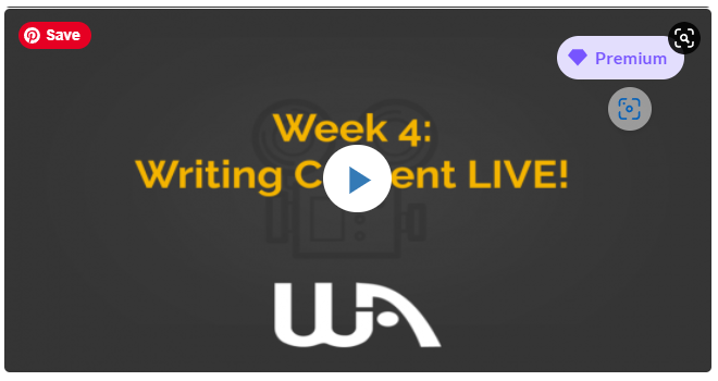 writing content live